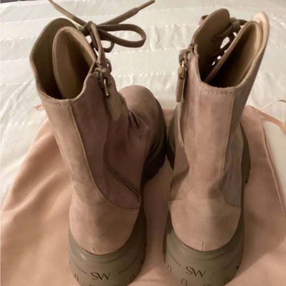 Bedford Sleek Lace-Up Bootie Cashmere Tonal - Picture 6 of 16